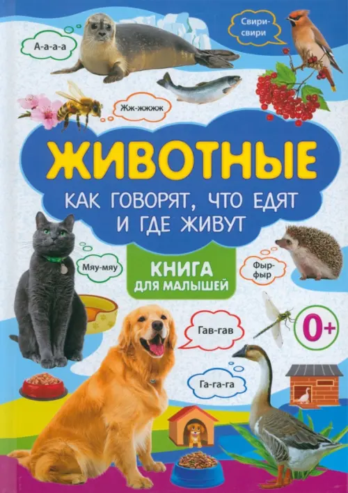 

Животные. Как говорят, что едят и где живут