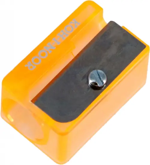 Точилка для толстых карандашей одинарная в ассортименте 96₽