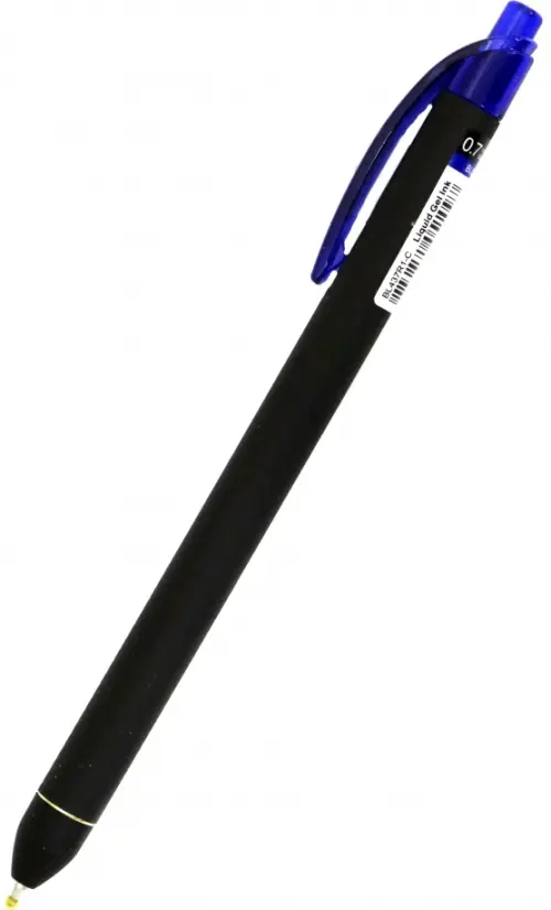 

Ручка гелевая автоматическая 0.7 мм, синяя "Energel" (BL437R1-C), Синий