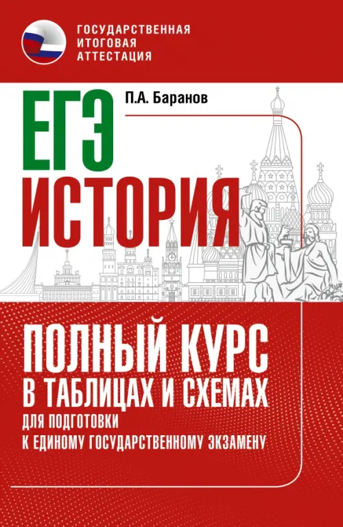 

ЕГЭ История. Полный курс в таблицах и схемах для подготовки к ЕГЭ, Красный