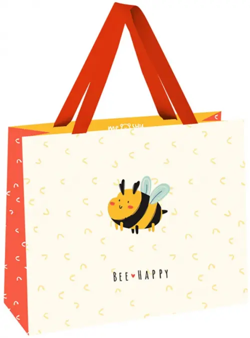 

Пакет подарочный Bee for you, Жёлтый