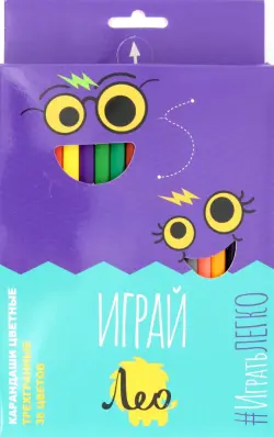 Карандаши цветные Играй, 36 цветов