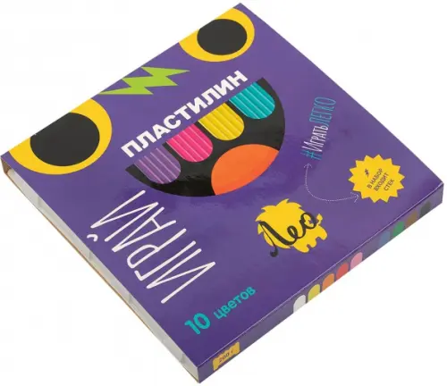 

Пластилин классический Играй, 10 цветов, Фиолетовый