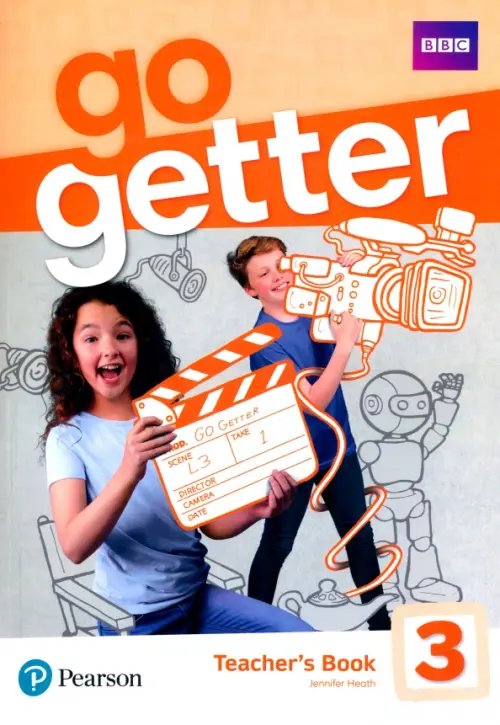 

GoGetter 3. Teacher's Book with MyEnglishLab & Online Extra Homework + DVD, Оранжевый
