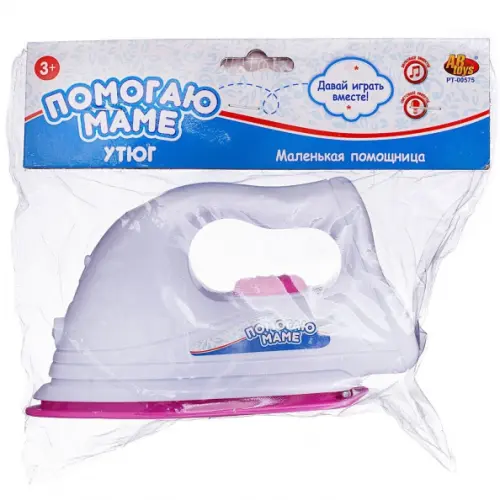 

Утюг, со световыми и звуковыми эффектами, Белый