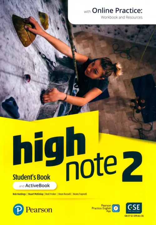 High Note 2. Students Book with Online Practice, ActiveBook and Pearson Practice English App - Hastings Bob, McKinlay Stuart, Fricker Rod