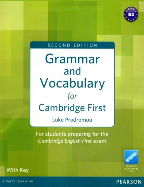 Grammar and Vocabulary for Cambridge First with Key