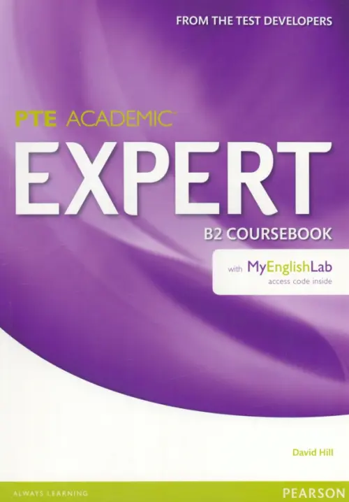 Expert. PTE Academic. B2. Coursebook + MyEnglishLab - Hill David