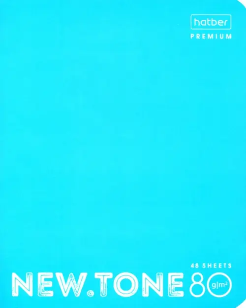 

Тетрадь общая NEWtone PASTEL. Незабудка, 48 листов, А5, клетка, Зелёный