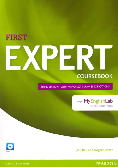 Expert. First. Coursebook + MyEnglishLab