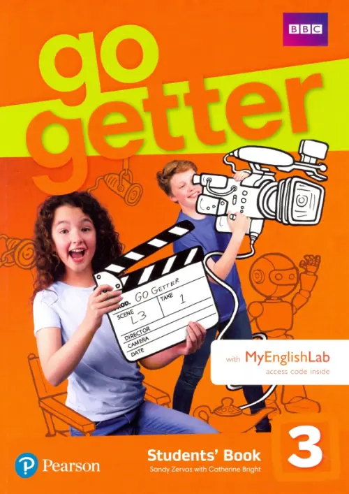 GoGetter 3. Students Book + MyEnglishLab + Extra OnlineHomework - Zerva Sandy, Bright Catherine