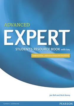 Expert. Advanced. Student's Resource Book + Key