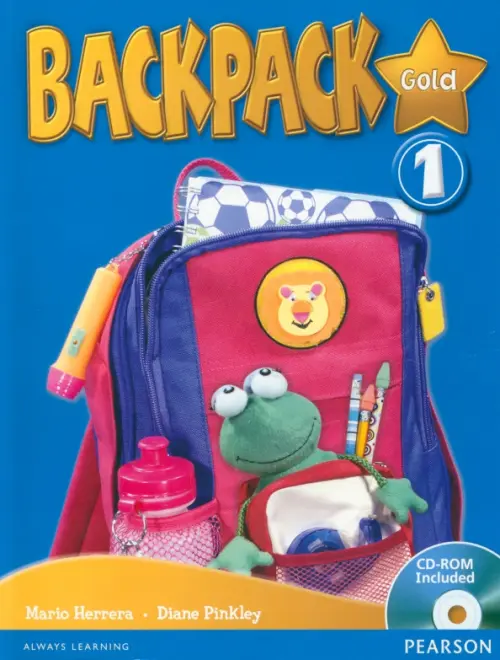 Backpack Gold 1. Students Book + CD-ROM - Pinkley Diane, Herrera Mario