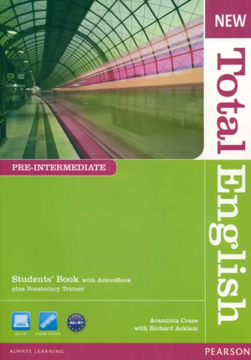 New Total English. Pre-Intermediate. Students Book with Active Book