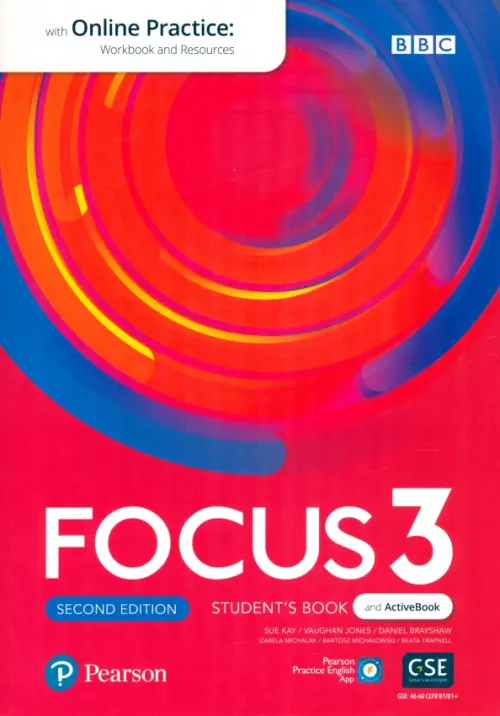 Focus 3. Students Book + Active Book with Online Practice - Brayshaw Daniel, Kay Sue, Jones Vaughan