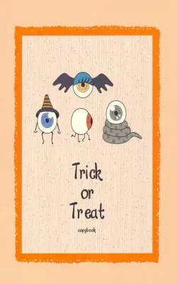 Тетрадь общая Кошмарики, 48 листов, А5, клетка, в ассортименте