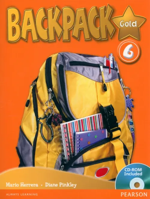 Backpack Gold 6. Students Book + CD-ROM - Pinkley Diane, Herrera Mario