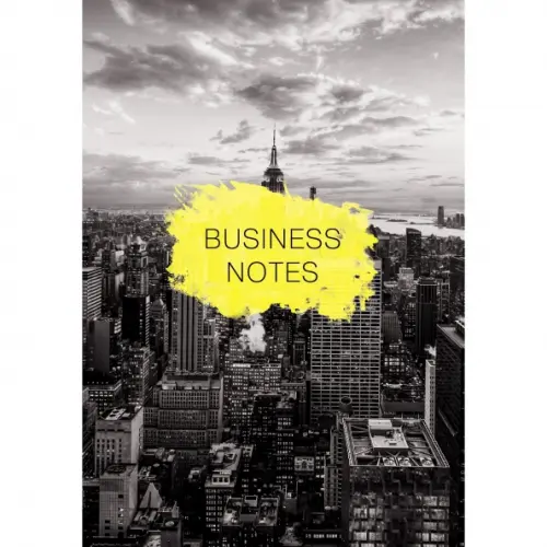 

Книга для записей Business style 1, 80 листов, А5, клетка, Серый