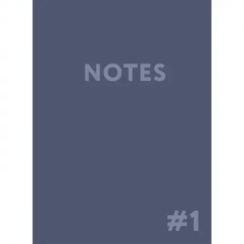 

Книга для записей In grey, 160 листов, А4, клетка, Серый
