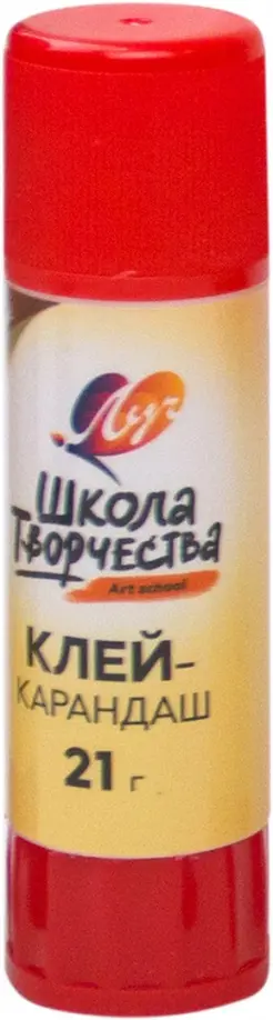 

Клей-карандаш Школа творчества, Красный