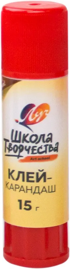 

Клей-карандаш Школа творчества, 15 г, Красный