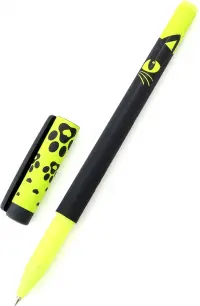 Ручка шариковая FunWrite Черный кот, 0,5 мм, синий