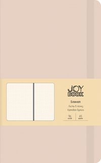 Блокнот Joy Book.Фарфоровый нюд, 96 листов, А5, точка
