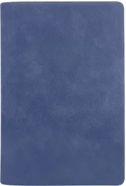 Ежедневник полудатированный, 160 листов, А5, Soft, синий