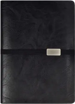 Ежедневник-органайзер недатированный. Жатка. Чёрный, А5+, 160 листов