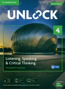 Unlock. Level 4. Listening, Speaking & Critical Thinking. Student's Book + Mob App and Online Workbo