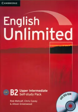 English Unlimited. Upper Intermediate. Self-study Pack. Workbook with DVD-ROM