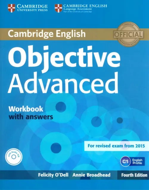 

Objective. Advanced. Workbook with Answers with Audio CD, Голубой