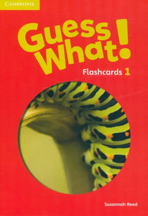 

Guess What! Level 1. Flashcards, pack of 95, Красный