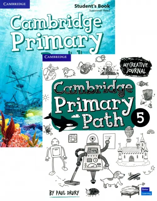 

Cambridge Primary Path. Level 5. Student's Book with Creative Journal, Голубой