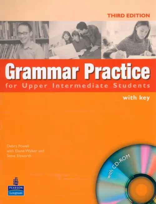 

Grammar Practice for Upper-Intermediate Studens. Student Book with Key with CD-ROM, Оранжевый