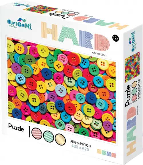 

Hard. Пазл-1000 Пуговки