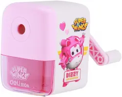 Точилка механическая, 1 отверстие, в ассортименте