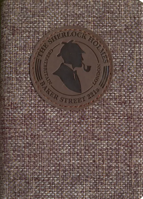 

Ежедневник недатированный Sherlock, 96 листов, Серый