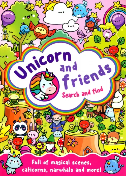 Unicorn and Friends Search and Find