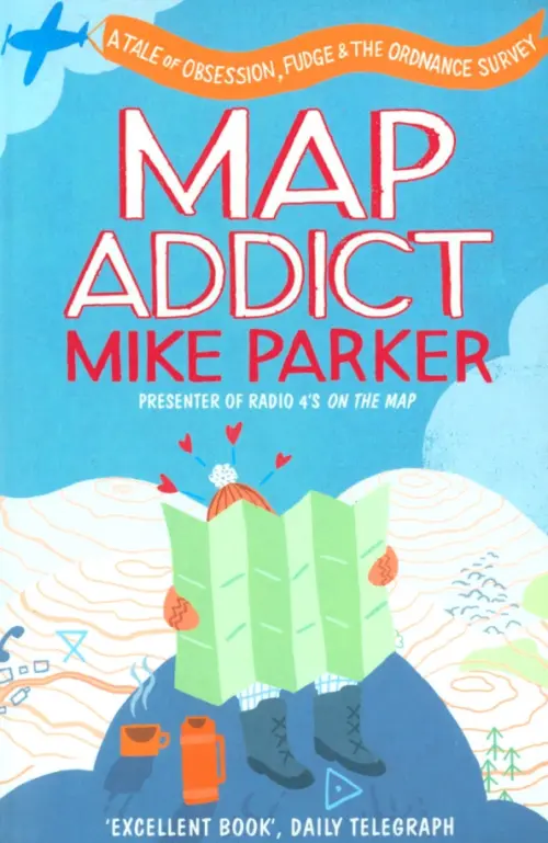

Map Addict. A Tale of Obsession, Fudge & the Ordnance Survey, Голубой