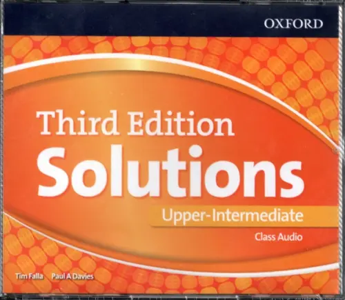 

CD-ROM. Solutions. Upper-Intermediate. Class Audio Диски, Оранжевый