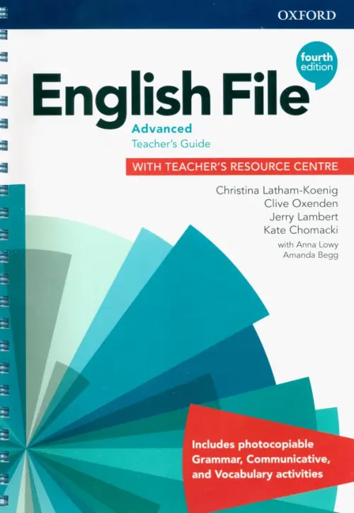

English File. Advanced. Teacher's Guide with Teacher's Resource Centre, Белый
