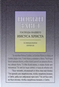 Новый Завет Господа нашего Иисуса Христа в Синодальном переводе, с ударениями