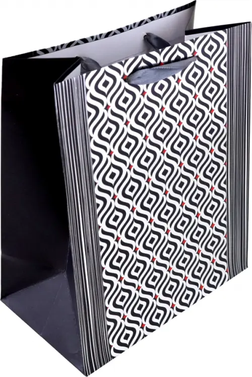 

Пакет подарочный Весна, в ассортименте, Серый