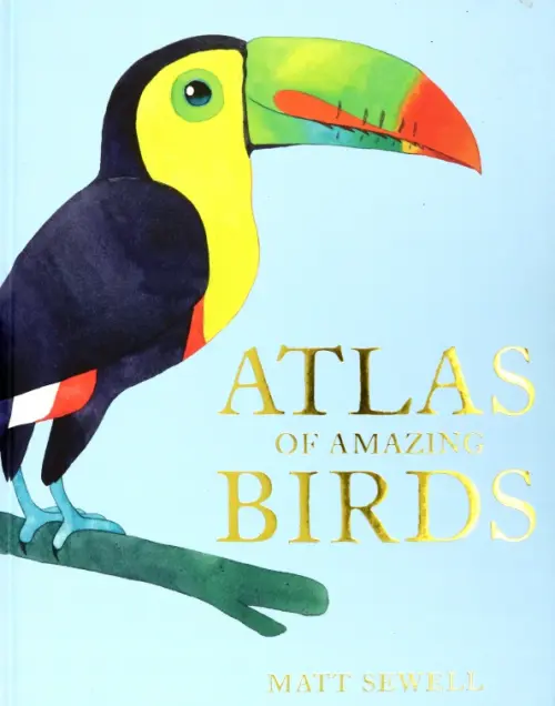 

Atlas of Amazing Birds, Голубой