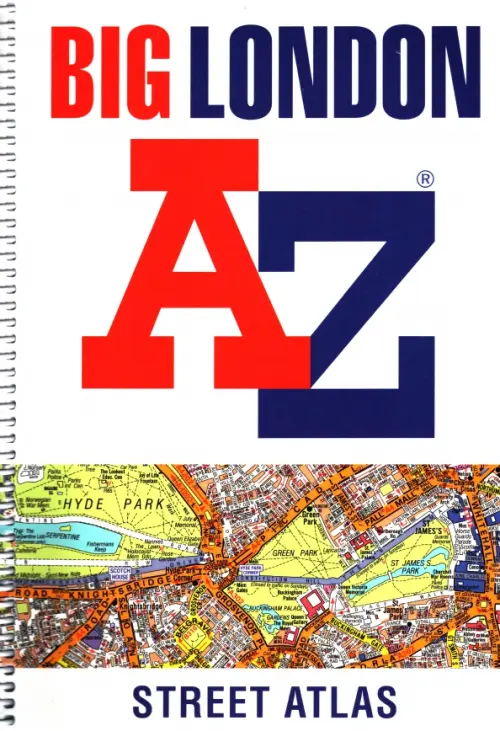 

Big London A-Z Street Atlas, Белый