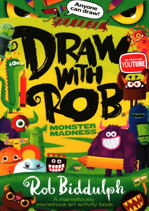 

Draw with Rob. Monster Madness, Зелёный