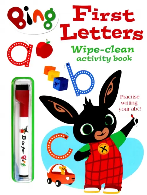 

First Letters Wipe-Clean Activity Book, Белый