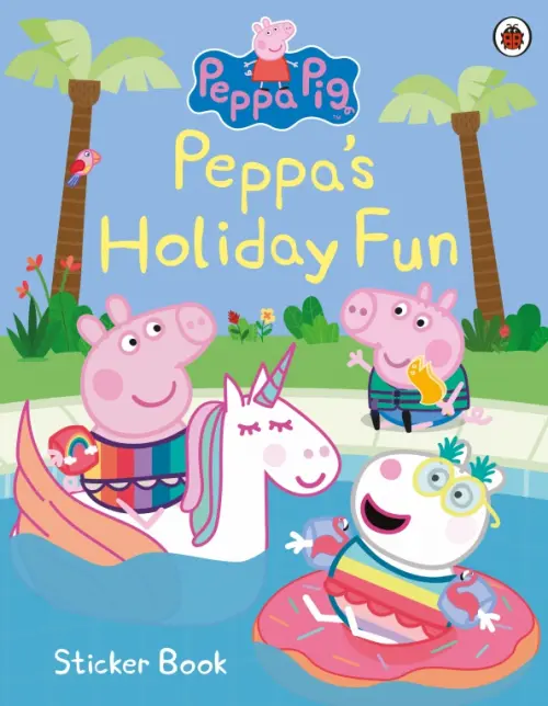 

Peppa’s Holiday Fun Sticker Book, Голубой