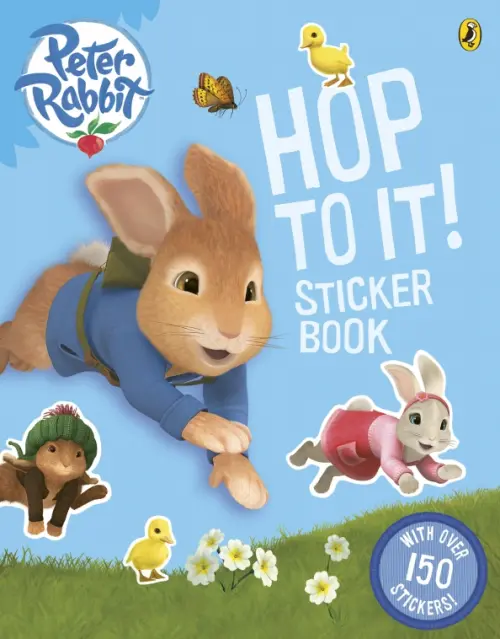

Peter Rabbit Animation. Hop to It! Sticker Book, Голубой